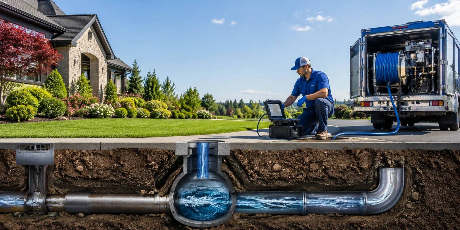 Drainage restoration information for Laporte, MN